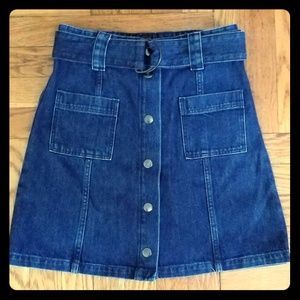 & Other Stories Denim Skirt